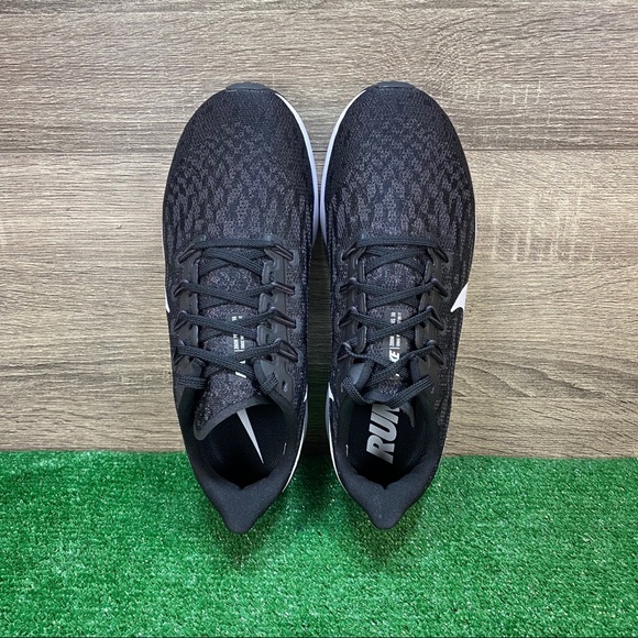Nike Air Zoom Pegasus 36 4E Extra Wide Black White - Picture 8 of 14